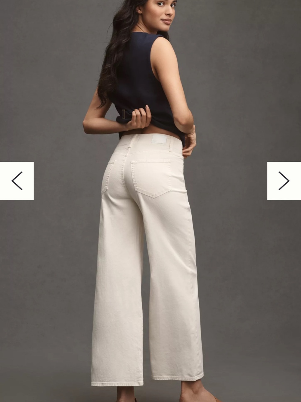 NWT ✨ PAIGE Wide Ari Wide -Leg Chinos - Picture 5 of 5
